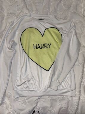 Harry Styles Freshtops Heart Crewneck